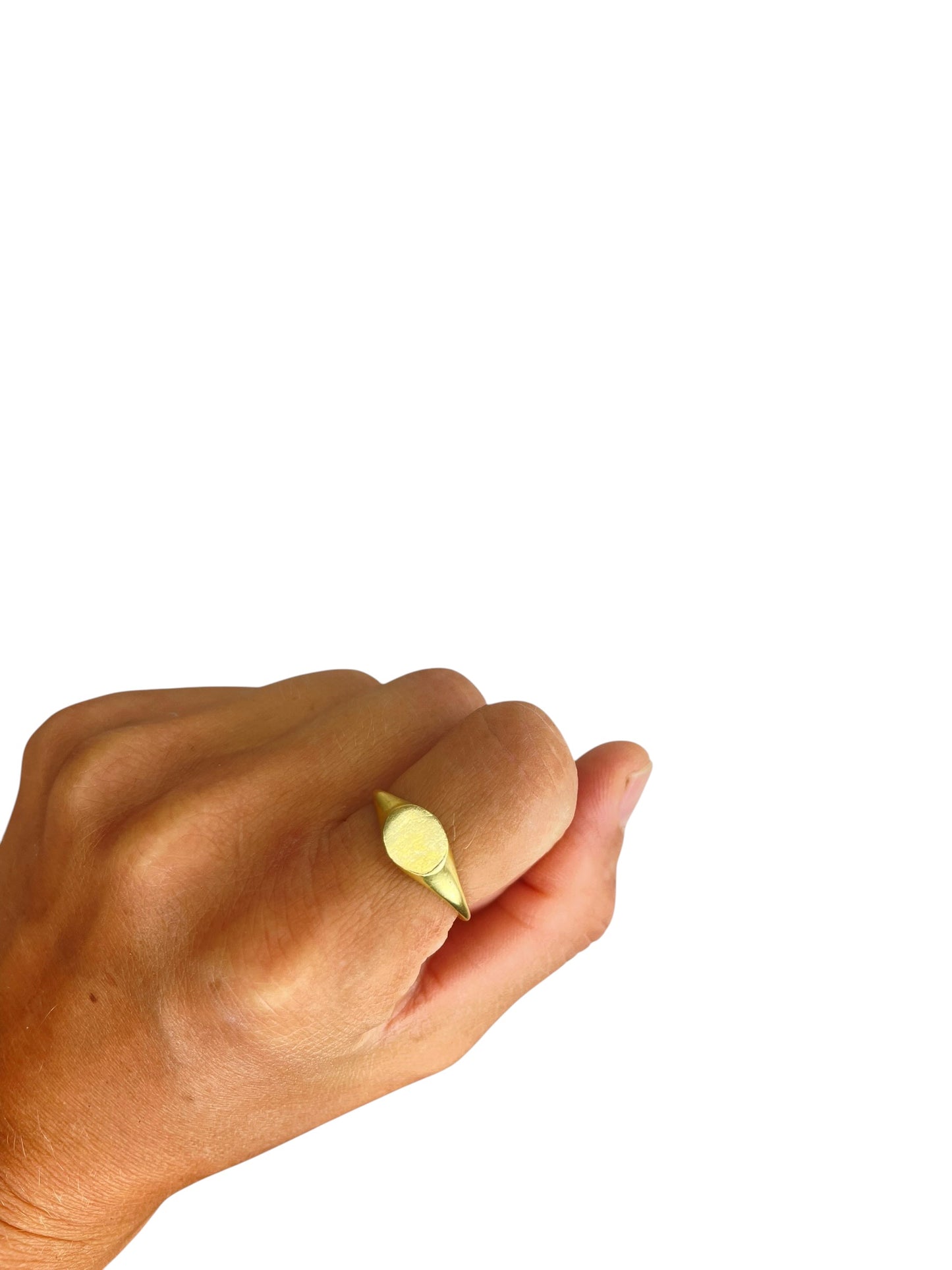 Bague laiton brut
