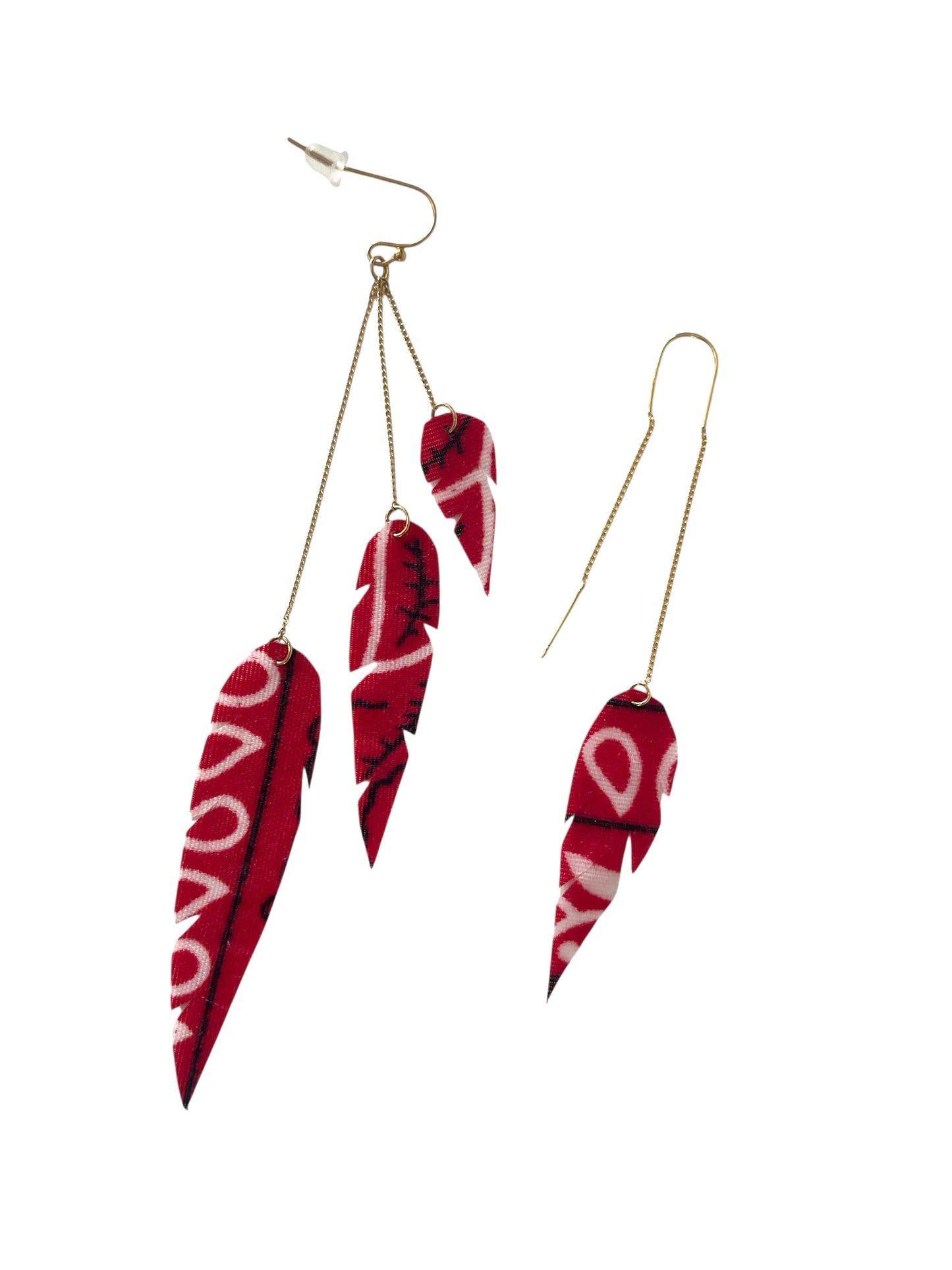 Plumes asymetriques bandana