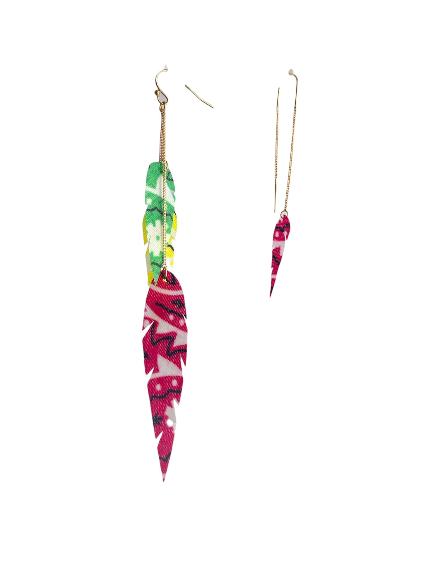 Plumes asymetriques bandana