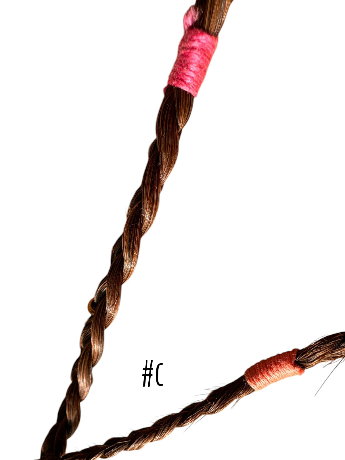 Tresses colorées