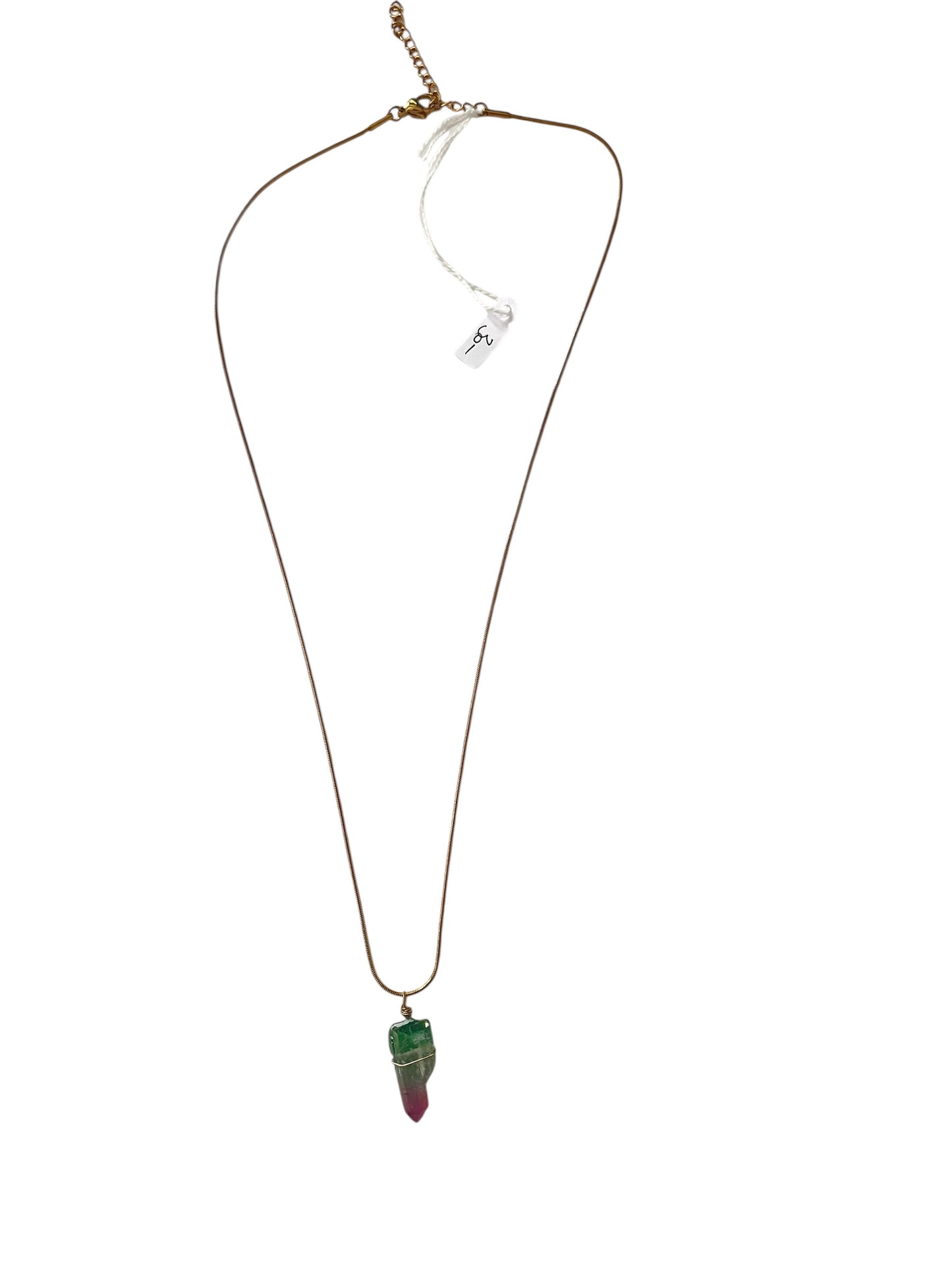 Collier Quartz teinté